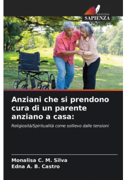 Anziani che si prendono cura di un parente anziano a casa