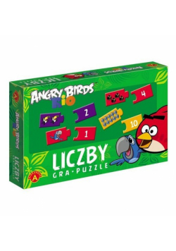 Gra-Puzzle Liczby Angry Birds Rio