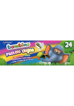 Pastele olejne Bambino 24 kolorów