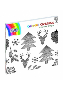 Colorful Christmas Książka do kolorowania