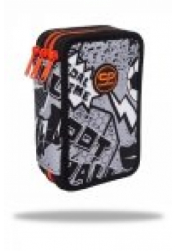 Piórnik 3-komorowy z wyposażeniem Coolpack Jumper 3 grey  bal