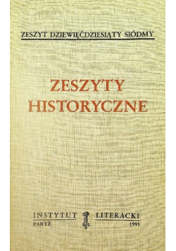 Zeszyty historyczne 97