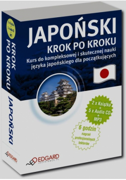 Japoński Krok po kroku + 5CD + MP3 Poziom A1-B1