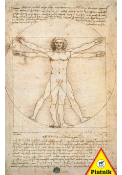 Puzzle Piatnik da Vinci Proporcje 1000