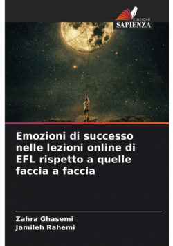 Emozioni di successo nelle lezioni online di EFL rispetto a quelle faccia a faccia