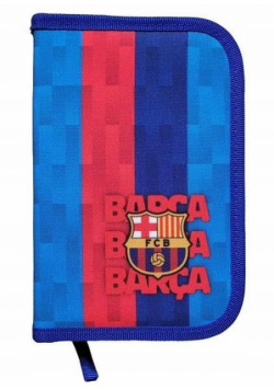 Piórnik pojedynczy FC Barcelona mix