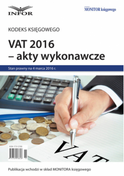 INFOR PL - VAT 2016- akty wykonawcze