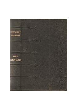 Brebiarium Romanum,1935r.