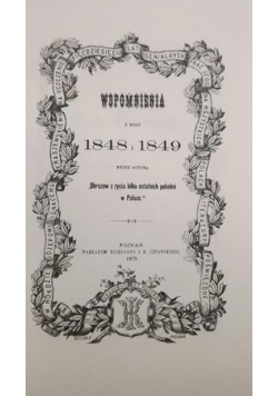 Wspomnienia z roku 1848 i 1849