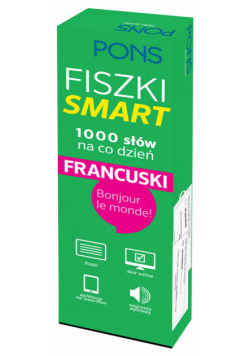 Fiszki SMART - 1000 słów na co dzień. Francuski.
