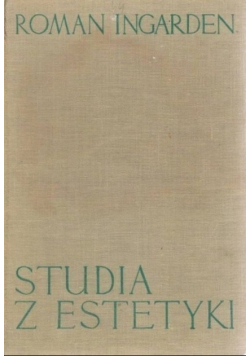 Studia z estetyki Tom II