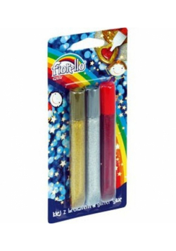 Klej z brokatem 3x13 ml