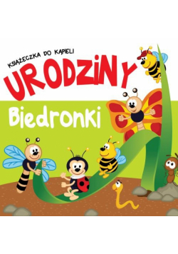 Książeczka do kąpieli  Urodziny Biedronki