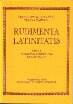 Rudimenta Latinitatis Część 2