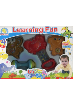 Zestaw grzechotek Learning Fun
