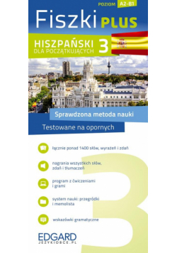 Hiszpański Fiszki PLUS dla początkujących 3