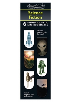 Zakładki magnetyczne Science Fiction 6 sztuk
