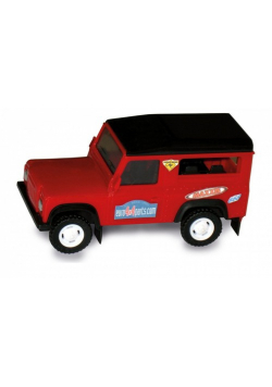 Teama Jeep czerwony