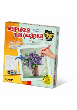 Wypukła Malowanka Kwiaty - Bzy