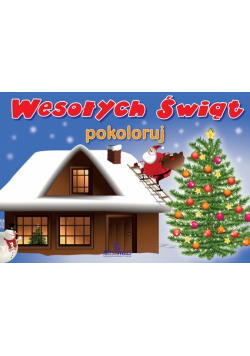 Wesołych Świąt pokoloruj
