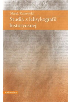 Studia z leksykografii historycznej