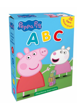 Świnka Peppa ABC Karty edukacyjne w pudełku