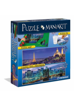 Puzzle Mania Zestaw 2x1000  + mata