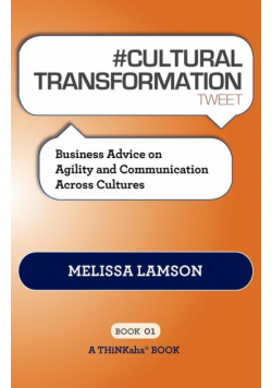 # CULTURAL TRANSFORMATION tweet Book01