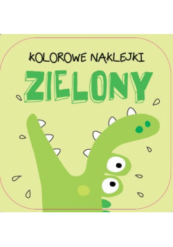 Kolorowe naklejki - zielony