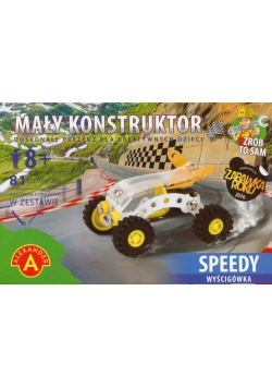 Mały konstruktor Speedy wyścigówka 81 elementów