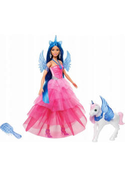 Barbie Sapphire skrzydlaty jednorożec HRR16