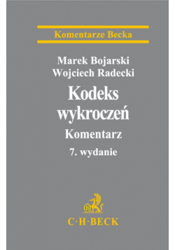 Kodeks wykroczeń. Komentarz