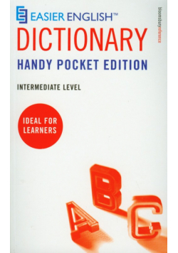 Easier English Dictionary Handy Pocket Edition Łatwiejszy angielski Słownik kieszonkowy