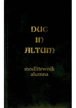 Due in Altum Modlitewnik Alumna