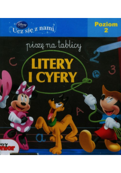 Disney Ucz się z nami Piszę na tablicy litery i cyfry