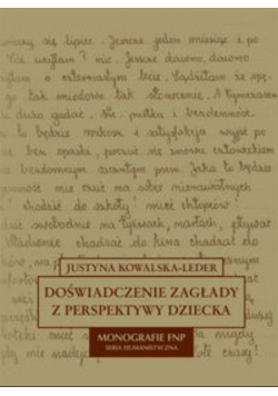 Doświadczenie zagłady z perspektywy dziecka