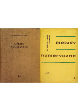 Metody numeryczne Część 1 i 2