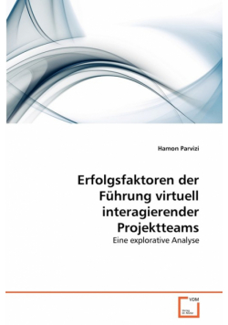 Erfolgsfaktoren der Führung virtuell interagierender Projektteams
