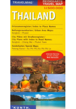 Travelmag Thailand 1:1500 000