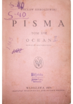 Pisma, tom III, 1924 r.