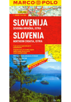 Słowenia mapa samochodowa 1:300 000