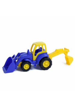 Mistrz traktor z łopatą i łyżką