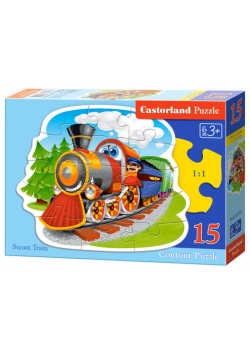 Puzzle 15 Steam Train