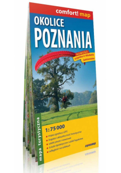 Okolice Poznania 1:75 000 Mapa laminowana, ExpressMap