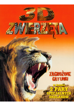 3 D zwierzęta zagrożone gatunki
