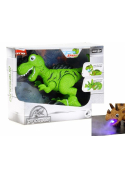 Dinozaur na baterie dym światło dźwięk MIX