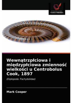 Wewnątrzpłciowa i międzypłciowa zmienność wielkości u Centrobolus Cook, 1897