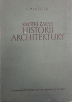 Krótki zarys Historii Architektury