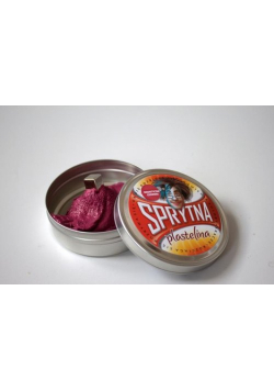 Sprytna Plastelina Magnetyczna - MALINOWA