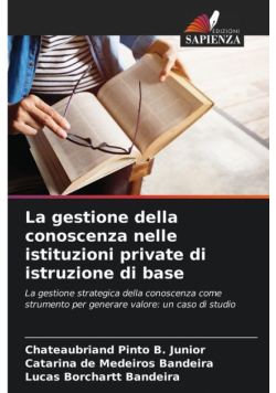 La gestione della conoscenza nelle istituzioni private di istruzione di base
